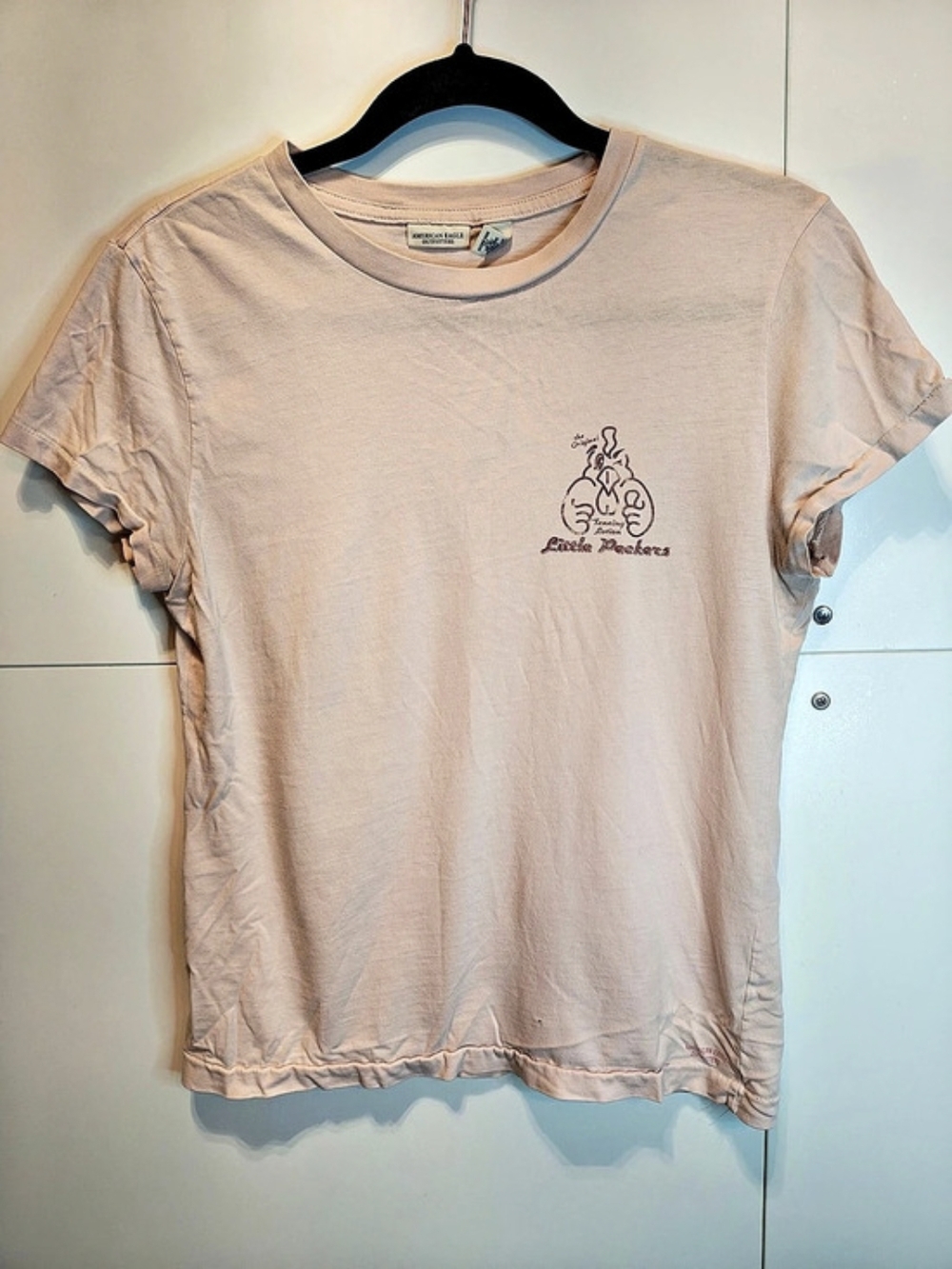 Vintage Y2K American Eagle Little Peckers Graphic Tee 2000s M